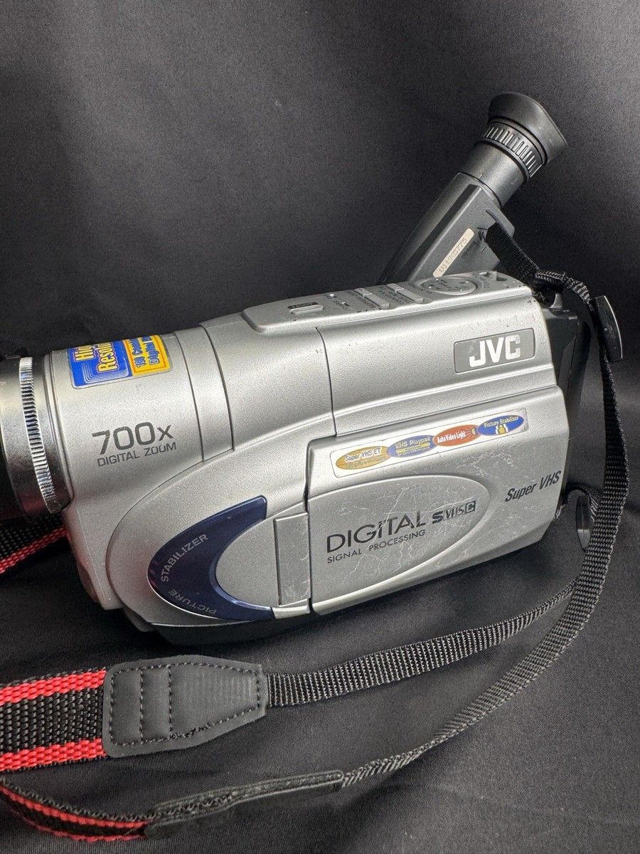 JVC GR-SXM260U Compact VHS-C VHS Digital Camcorder Untested Free