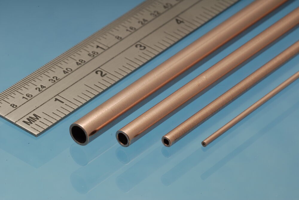 Albion Alloys CT3M Copper Tube 3 x 0.45 mm - New