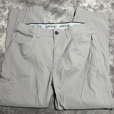 Orvis Comfort Stretch Tech Pants Water Repellent Mens 34x29