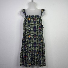 Aguabendita x Target Dress Womens XXL Floral Ruffle Tiered Boho Peasant Vacation