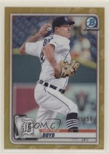 2020 Bowman Chrome Gold Refractor 45/50 Matthew Boyd #53 0c2y