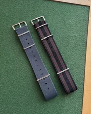 Two (2) Genuine Phoenix MOD Issue Military G10 Nylon Watch Straps -  22mm