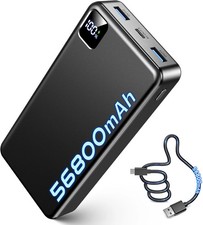 Portable Charger Power Bank, 56800mAh Battery Pack, 22.5W Fast Charging Portable