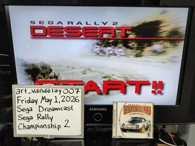 Sega Rally Championship 2 (Sega Dreamcast, 1999) *CIB + Case Protector* Tested!