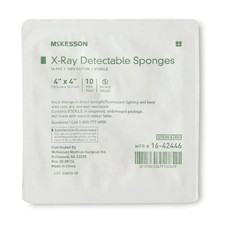 Sterile x-Ray Detectable Gauze Sponge 4 x 4 Inch Count