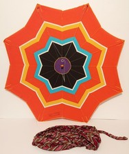 Vintage Nantucket Kiteman Al Hartig 36" Snowflake Star Kite 1970's