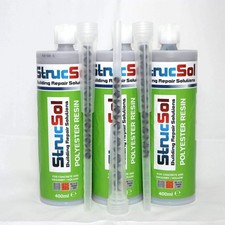 Strucsol Polyester Resin 410ml for Crack Stitch Repair and Anchor Bonding