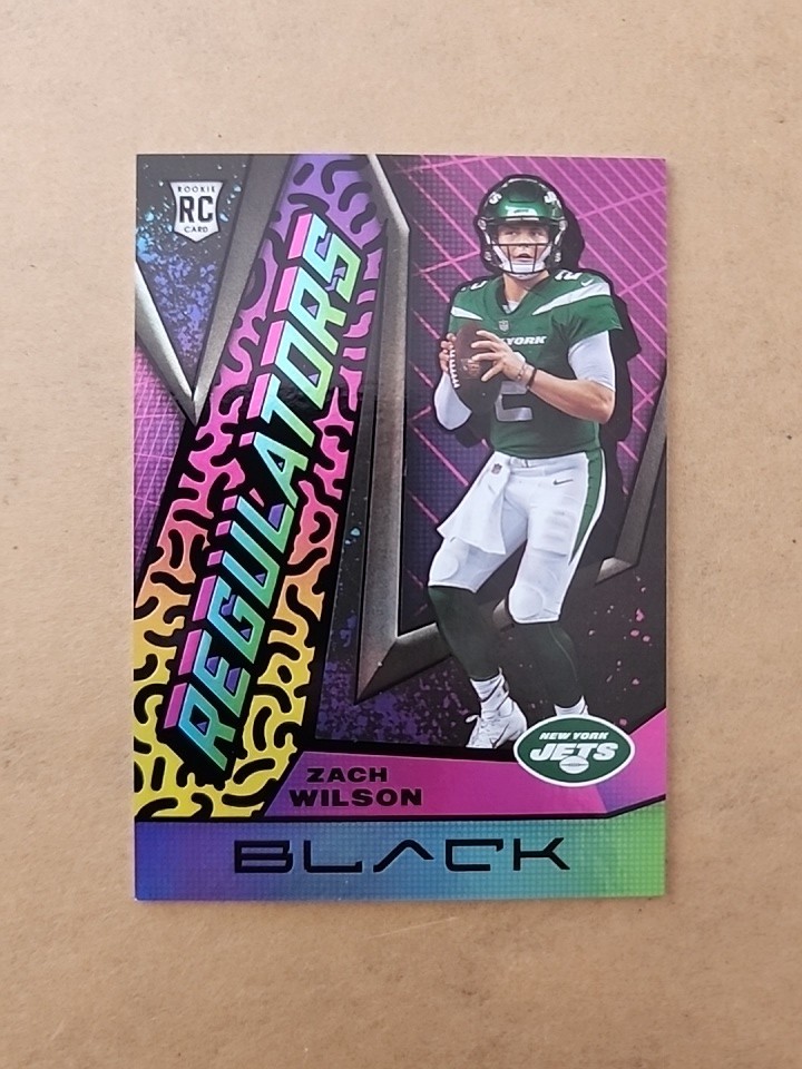 2021 Panini Black Regulators Zach Wilson #R-30 Rookie RC 