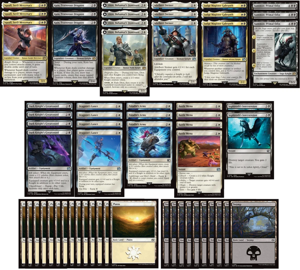 mtg human knight commander deck In Player-Built Magic: The Gathering Decks for sale The Best Commanders For A