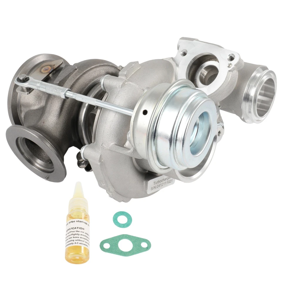 Turbocompresor para BMW X5 X6 550i 650i 550i xDrive 650i xDrive 2012-2018 760579407 Foto 4 de 4