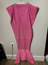 Pink Mermaid Tail Blanket, Justice, Girls, One Size