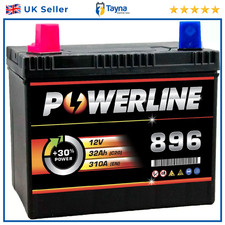 32Ah Powerline 896 CXT U1 Lawnmower Battery MINI TRACTOR MOWER RIDE ON LAWN