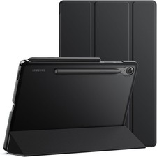 Translucent Back Tri-Fold Stand Case for Samsung Galaxy Tab S10 Lite 10.9-Inch