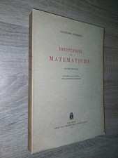 Zwirner G.; ISTITUZIONI DI MATEMATICHE , parte II ; Cedam 1960