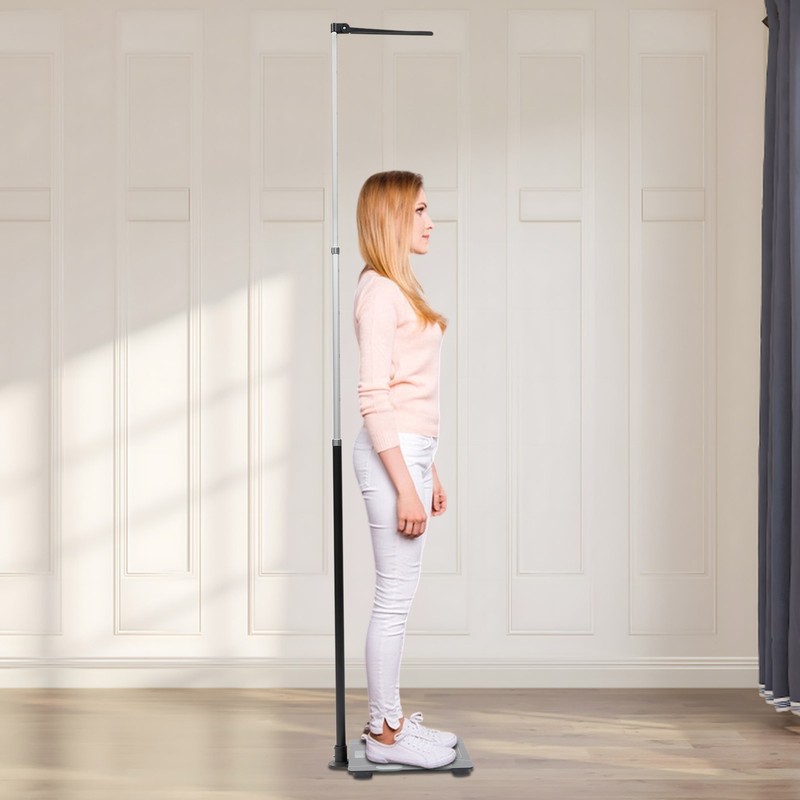 2 in 1 Height and Weight Scale / Medical Weight Scale Platform with Height Rod