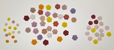 COE 96 Fusible Glass Flowers Carnations for Your Fused Glass Projects