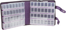 Bead Organizer, Locking Compartments, Clear Plastic Storage Containers