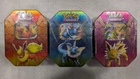 Set x 3 Pokemon TCG Costco Canada 2022 Exclusive Elemental Power Tin - Gx Lot Ex