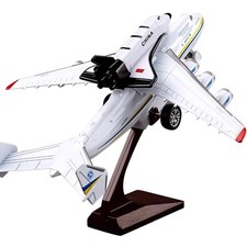 1:400 Sowjetisches An-225 Mriya Flugzeug mit Buran Orbiter Model Sound Light