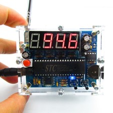 LED Digital FM Radio DIY Kit SCM FM Radio Module Soldering Project Practice Kit