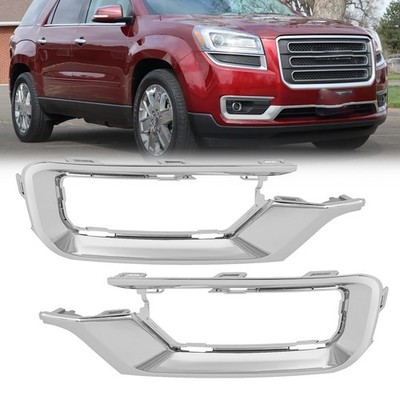 Front Fog Light Bezel for GMC Acadia 2013-2016 2017 Limited Base Chrome 22814530