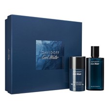 Davidoff Men's Cool Water 2pcs EDT Gift Set Fragrances 3616304990434