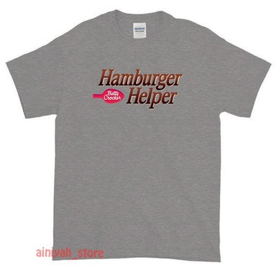 New Hamburger Helper meal Logo Men's Funny T-Shirt USA Size S-XXL