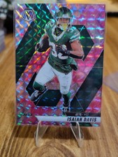 2025 Panini Mosaic - Isaiah Davis #59 Camo Pink Mosaic Prizm