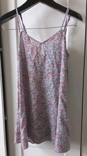 American Eagle Women's Small Spaghetti Strap Floral Mini Dress