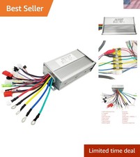 Electric Bicycle Bike Scooter e-Bike Brushless DC Motor Controller 48V 60V 64...