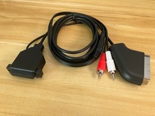 2M RGB Scart TV Cable New DB23 Connector With Stereo Audio For Commodore Amiga