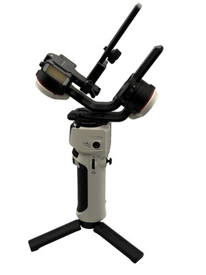 Zhiyun Crane M3 Handheld 3 Axis Camera Gimbal White Stand Light