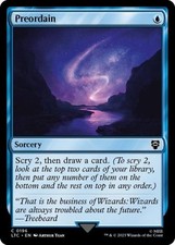 ~ Preordain ~ NM ~ ~ MTG ~