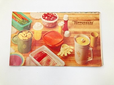 Vintage Tupperware Party Catalog Order Booklet