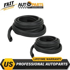 Rubber Door Seals Front Left Right For 1980 1997 Door Weather Stripping