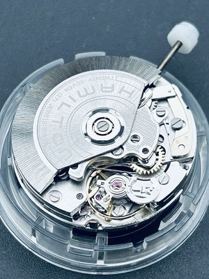 GENUINE ETA A05H31 WATCH MOVEMENT HAMILTON BASE 7753- 2 EYES  SWISS  (BB16)