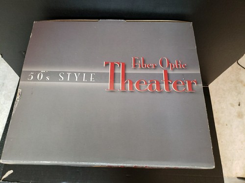 Espositore radio teatro fibra ottica vintage 10" stile vacanze anni 50/Xtra/💡 - Foto 6 di 16