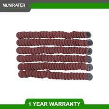 150 Pack 2" Roll Lock Die Grinder Sanding Discs 60 Grit Medium Torque Sand Discs 0.13 per gallon