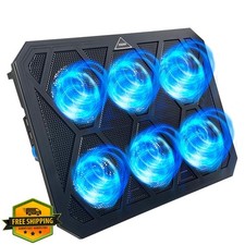 NAGAN Laptop Cooling Pad 6 Fans 15-17.3" USB Adjustable
