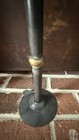 Handmade Primitive Wedding Band Hogscraper Candlestick Metal — photo 4