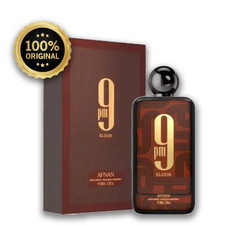 AFNAN 9PM Elixir Extrait de Parfum Spray 3.4 oz New Sealed in Box
