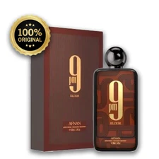 AFNAN 9PM Elixir Extrait de Parfum Spray 3.4 oz New Sealed in Box