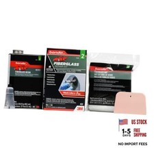 Bondo Fiberglass Resin Repair Kit, 00422, 0.9 Quart