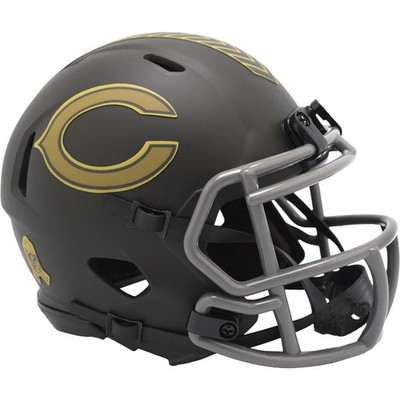 NFL Chicago Bears Salute to Service 2025 Mini Helm Speed Footballhelm