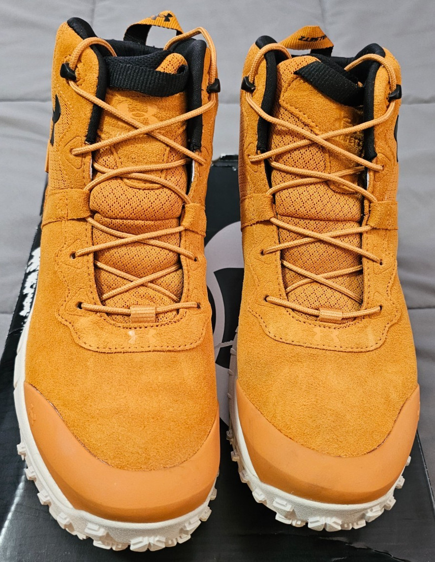 Under Armour® (Men's 10) Micro G Valsetz™ Trek Mid Leather Waterproof Boot -$130 thumbnail 4