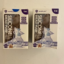 Two Amplim Silicone Breast Pumps Gen 3, 5 Oz.