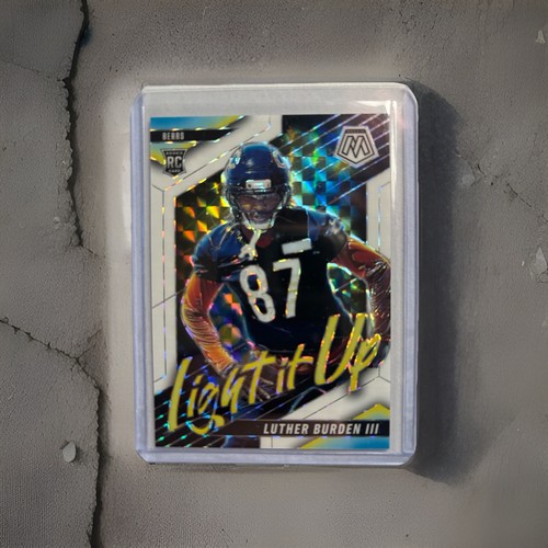 2025 Mosaic Luther Burden III Mosaic White (Raw)