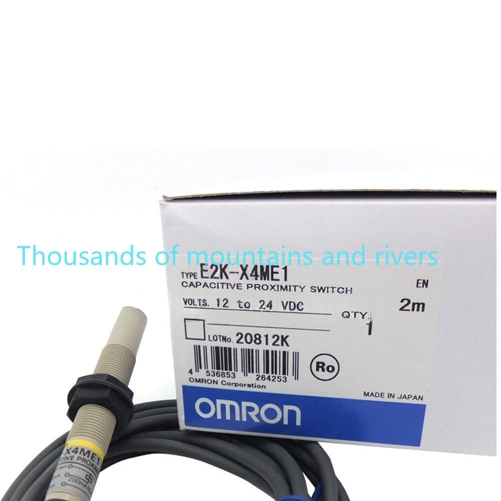 New OMRON Proximity Switch Sensor DC 3-Wire Model 2M E2K-X4ME1