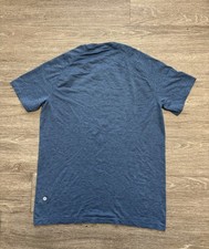 Lululemon Men's Metal Vent Tech Shirt Blue, Short Sleeve Size Medium