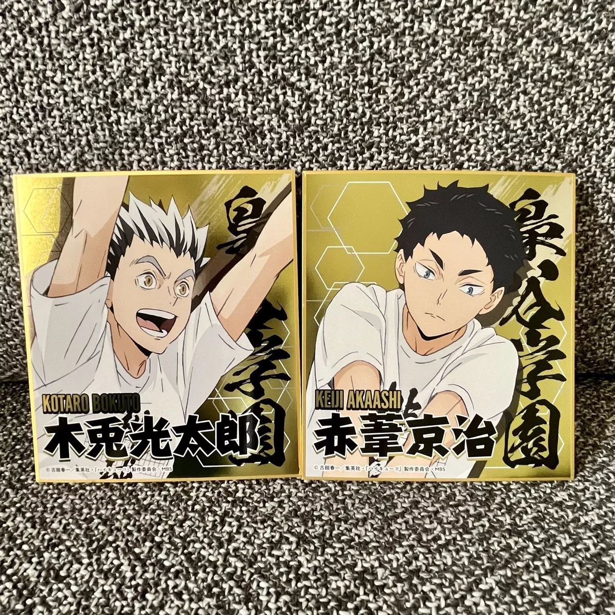 Bokuto Akaashi Haikyuu!! Exclusive Anime Manga Japan Comics